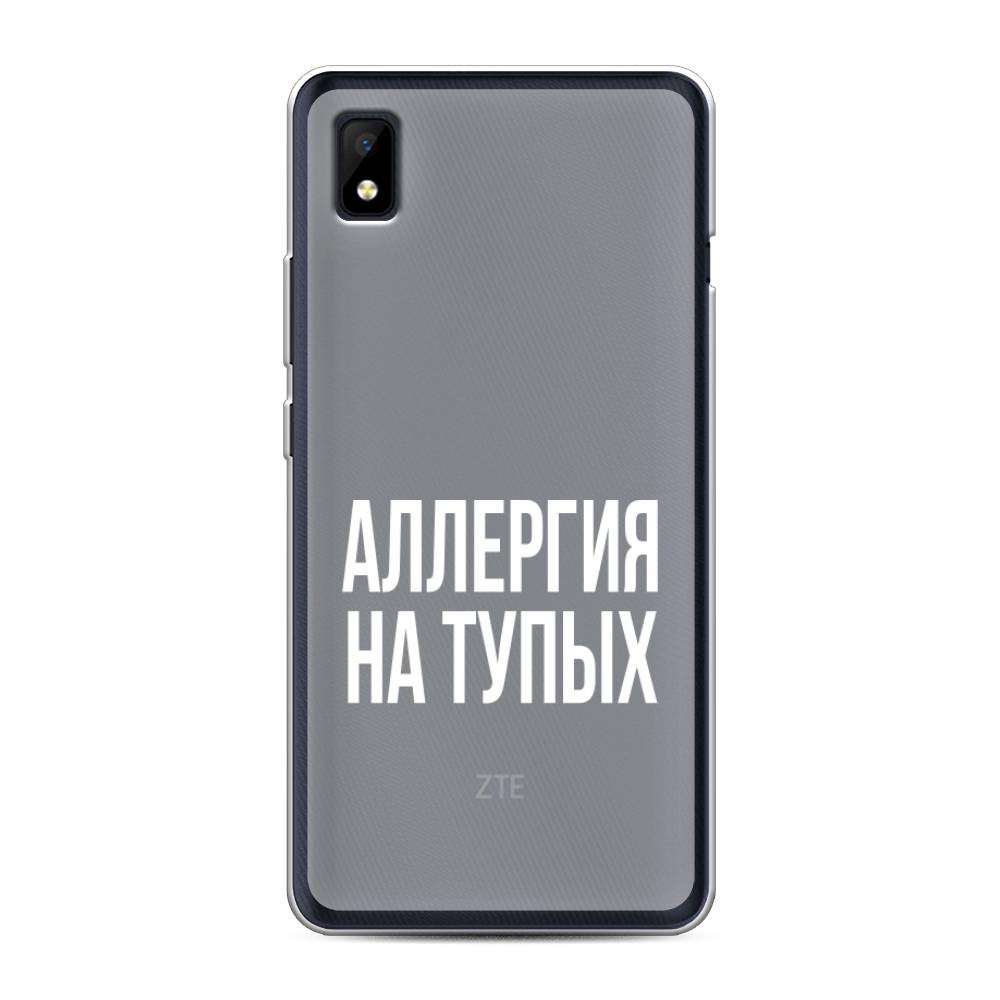 

Чехол Awog на ZTE Blade L210 / ЗТЕ Блэйд L210 "Аллергия на тупых", Разноцветный, 134150-6