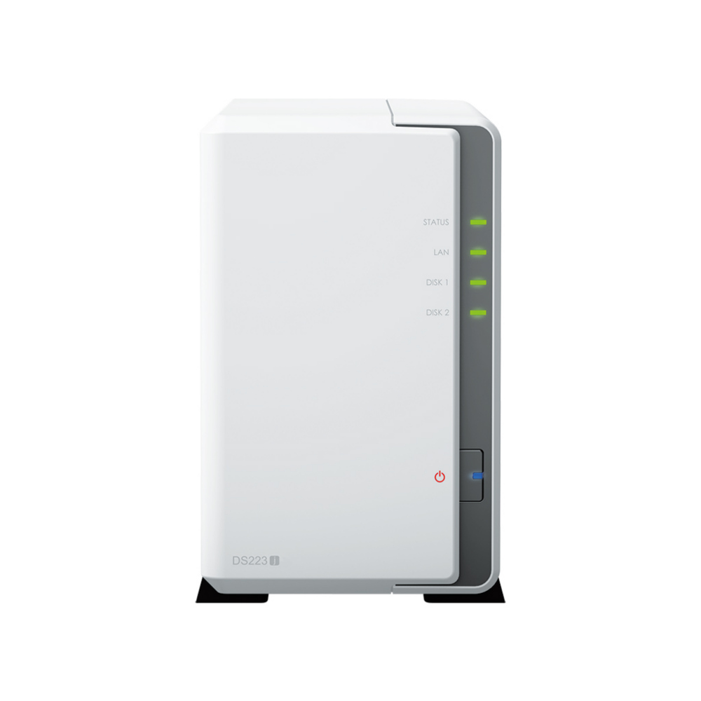 

Сетевое хранилище Synology DiskStation DS223j White, DS223j