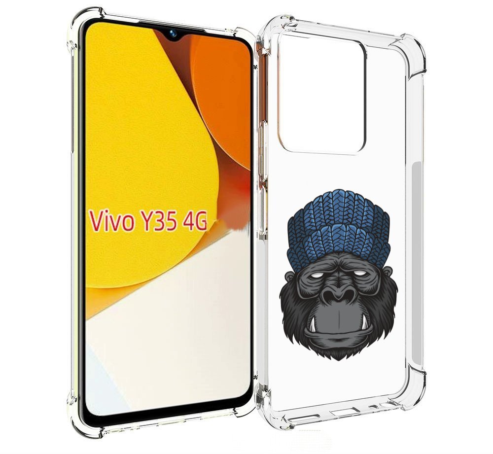 

Чехол MyPads Горила для Vivo Y35 4G 2022 / Vivo Y22, Прозрачный, Tocco