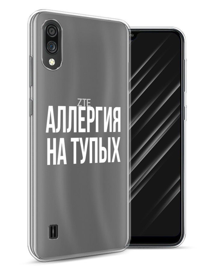 

Чехол Awog на ZTE Blade A5 (2020) / ЗТЕ Блэйд A5 (2020) "Аллергия на тупых", Разноцветный, 134950-6