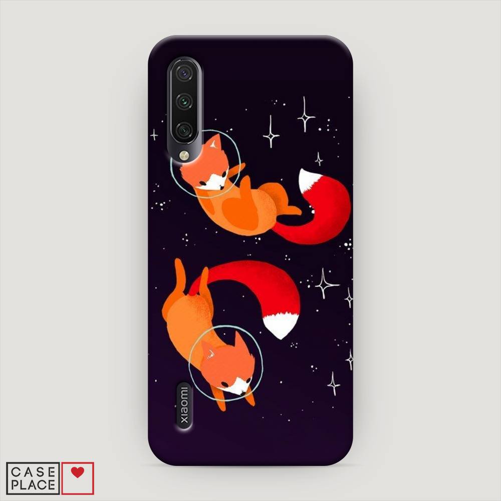 

Пластиковый чехол "Лисы космонавты" на Xiaomi Mi CC9E, 35920-3