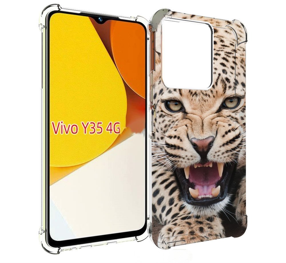 

Чехол MyPads Гепард-красивый мужской для Vivo Y35 4G 2022 / Vivo Y22, Прозрачный, Tocco