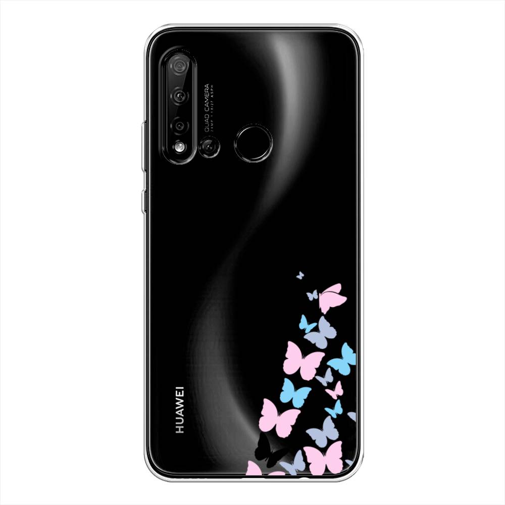 фото Чехол awog "платье из бабочек" для huawei p20 lite 2019