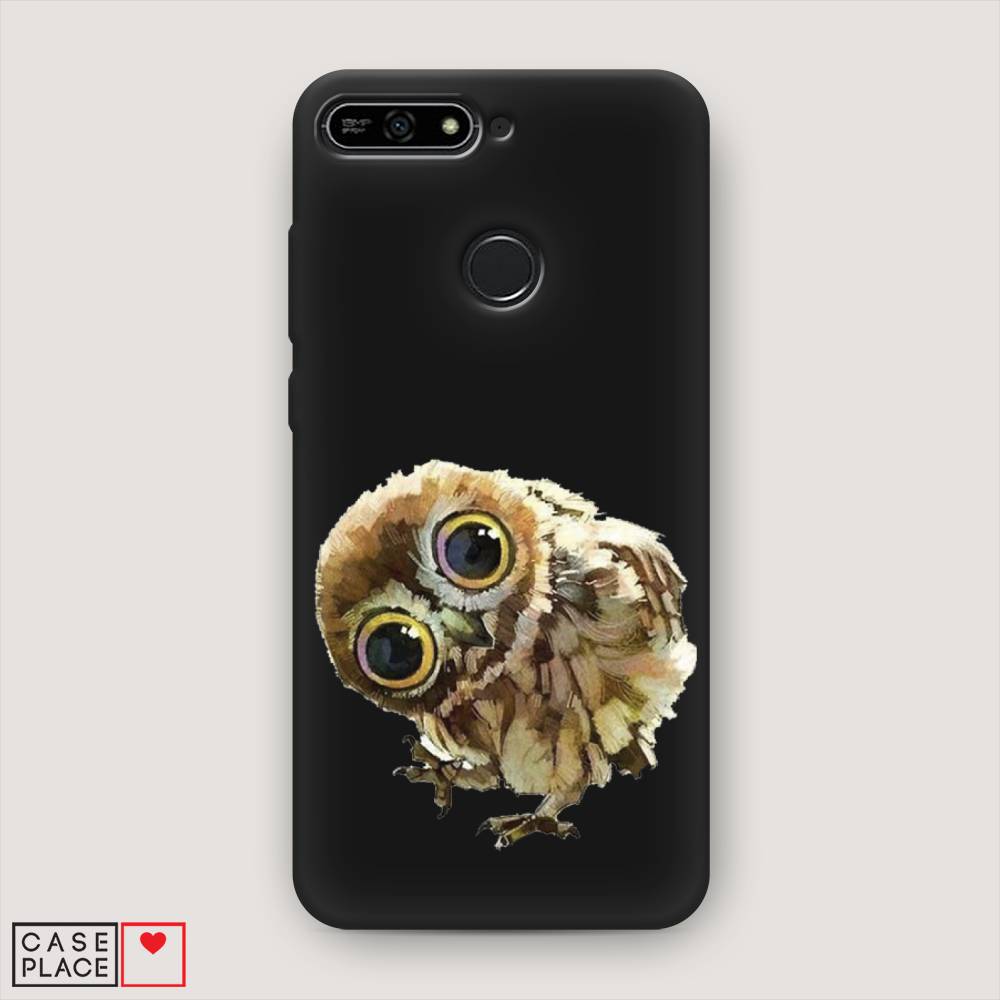 

Чехол Awog на Honor 7A Pro "Любопытный совенок", Коричневый;белый;прозрачный, 65452-1