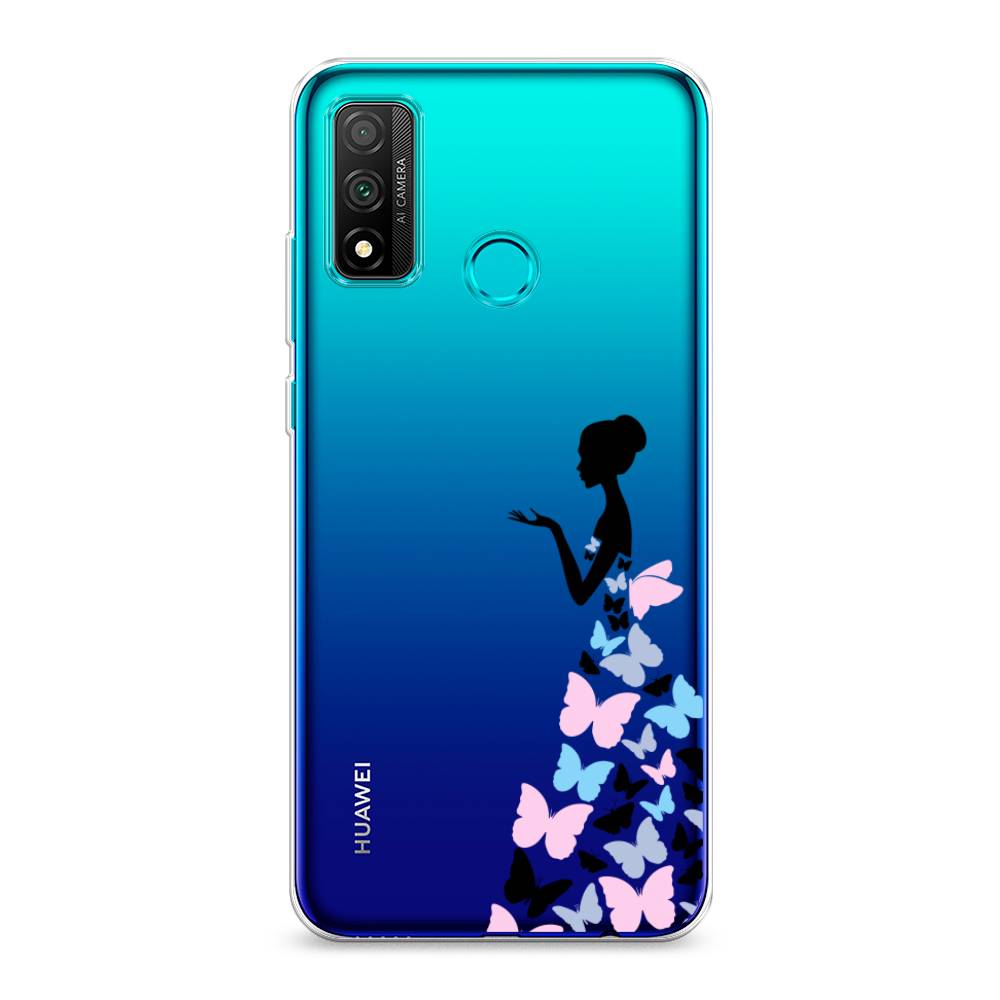 фото Чехол awog "платье из бабочек" для huawei p smart 2020