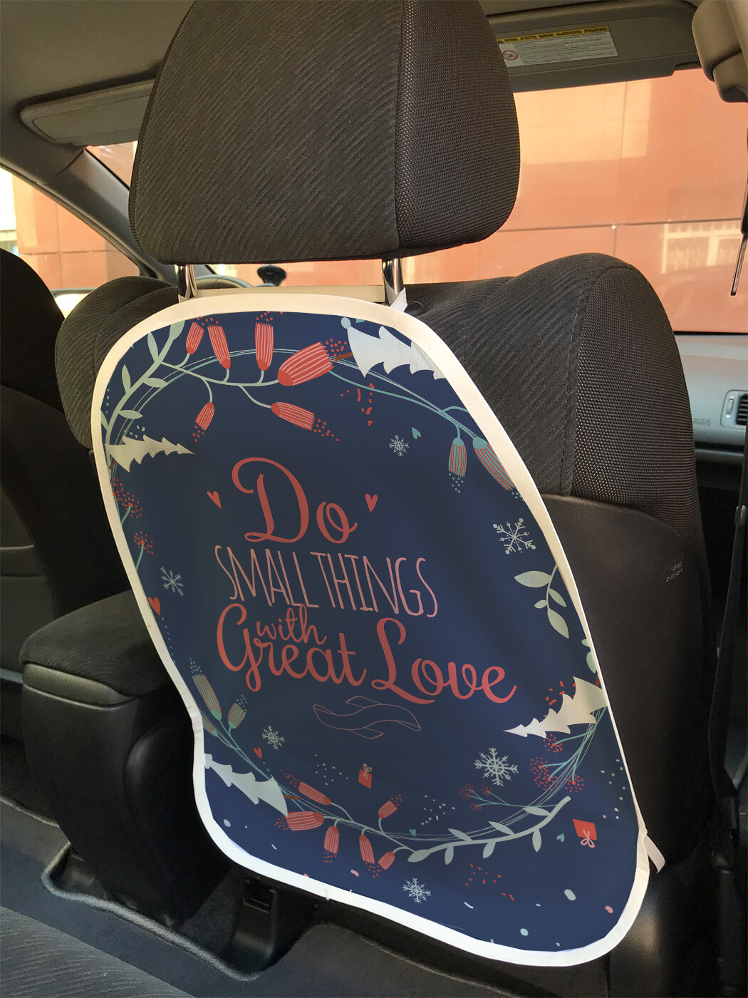 

Накидка на спинку сиденья JoyArty Делай маленькие вещи с большой любовью, 45х62, Делай маленькие вещи с большой любовью