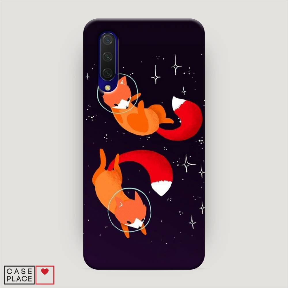 

Пластиковый чехол "Лисы космонавты" на Xiaomi Mi A3 Lite, 36220-3