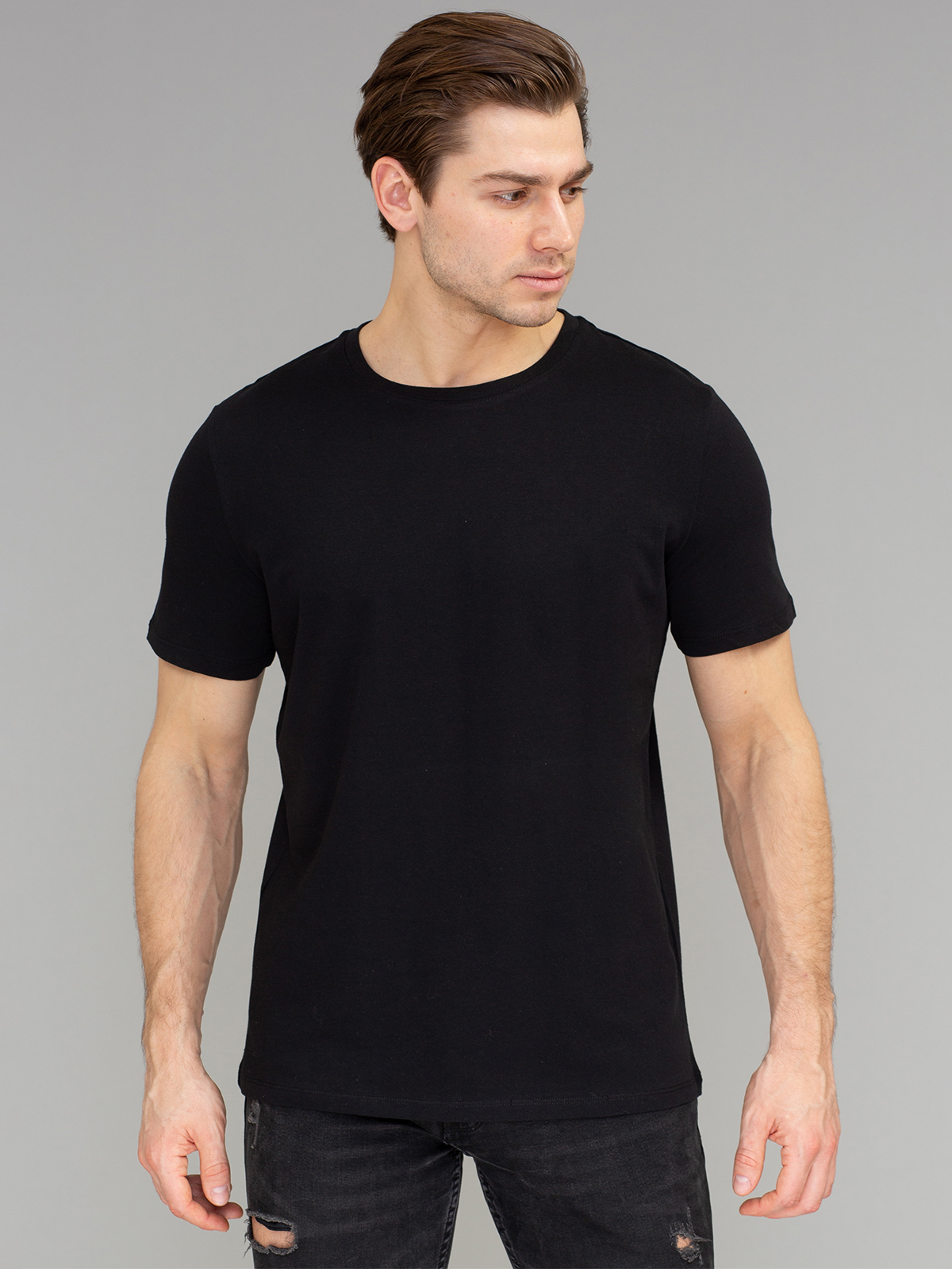 

Футболка мужская Omsa for men OmT_U 1201 COTTON черная 4XL, Черный, OmT_U 1201 COTTON