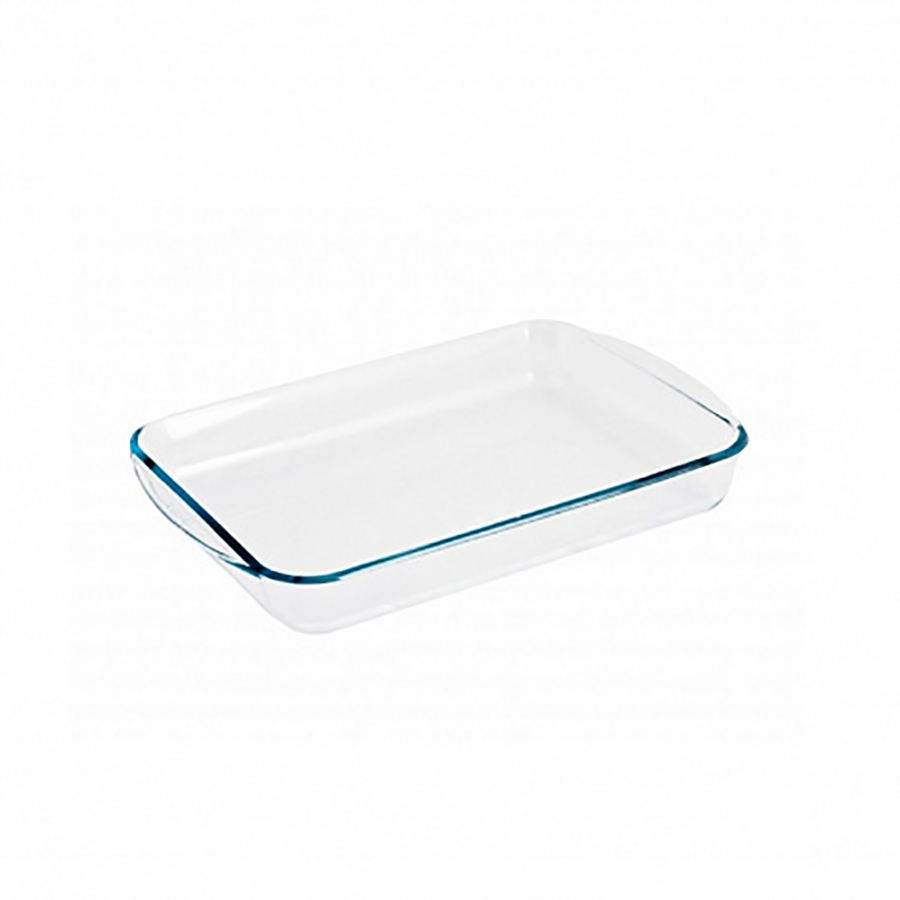 

Блюдо для запекания Pyrex Smart Cooking, стекло, 40x27 см, Прозрачный, Стокмарт-Формы для запекания1-9