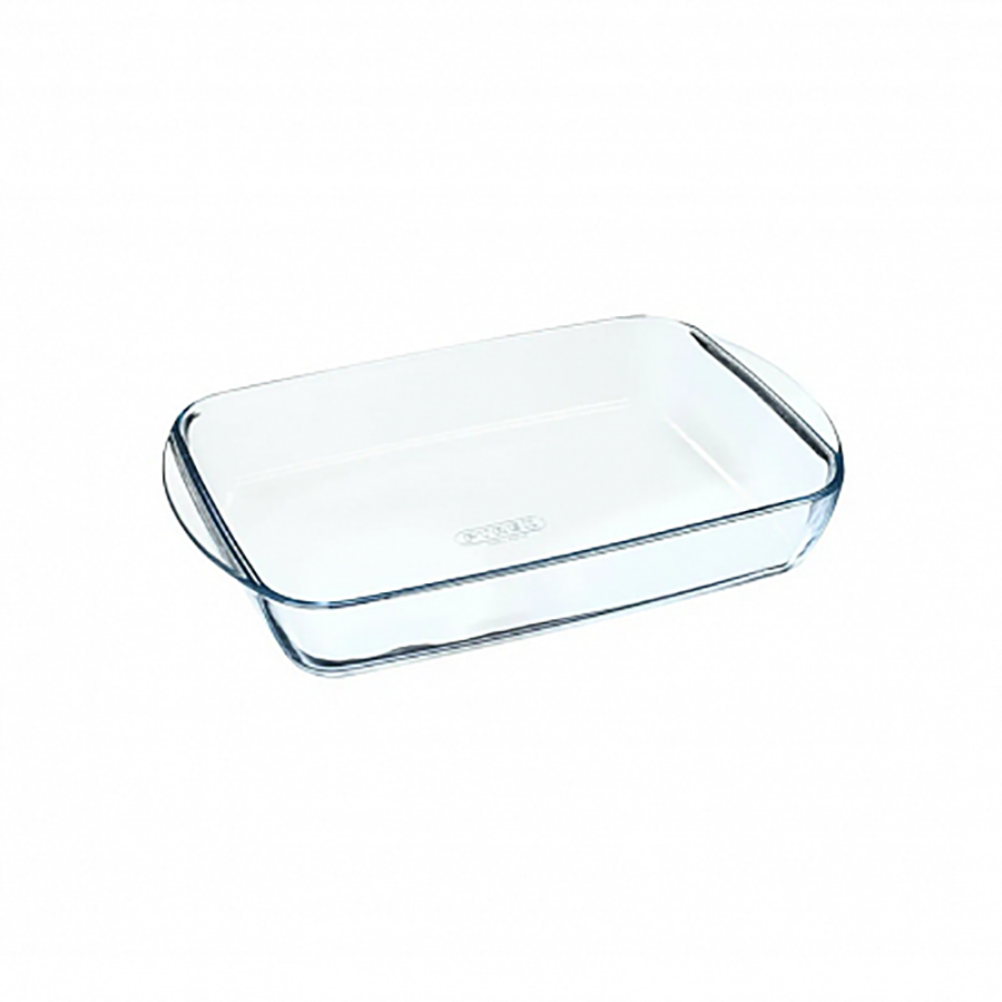 

Блюдо для запекания Pyrex, стекло, 35x23 см, Прозрачный, Стокмарт-Формы для запекания1-10