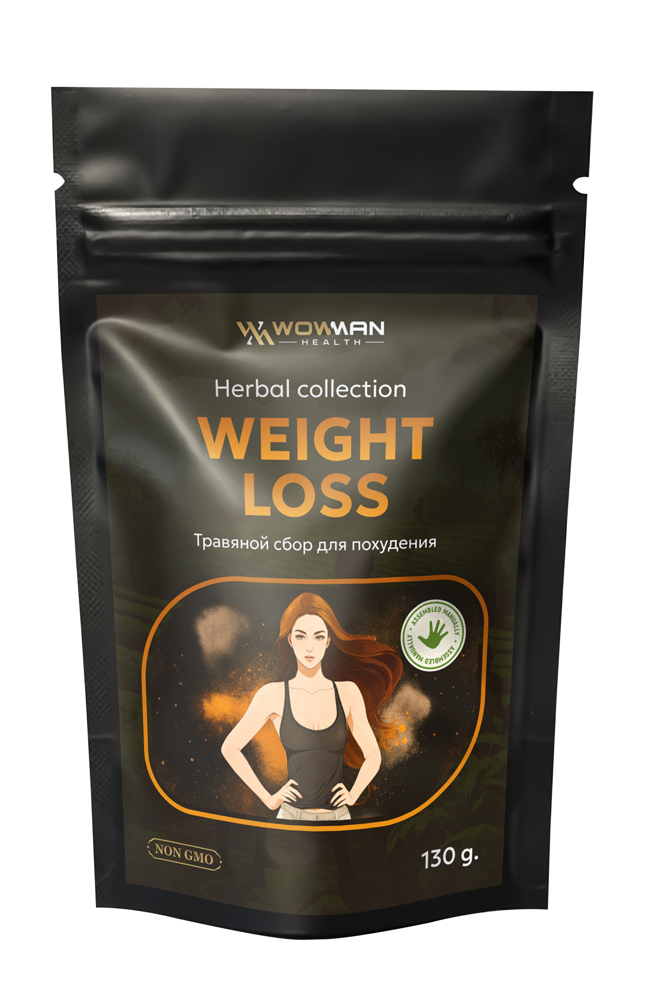 Травяной сбор WowMan Herbal collection WEIGHT LOSS, 130 г