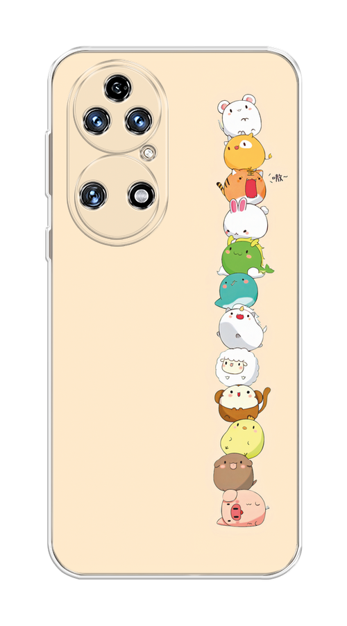 

Чехол Awog на Huawei P50 "Питомцы Чиби", Желтый, 6104950-2