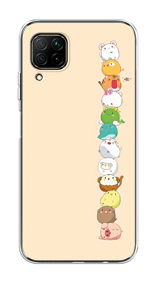 

Чехол Awog на Huawei Nova 6 SE "Питомцы Чиби", Желтый, 611750-2