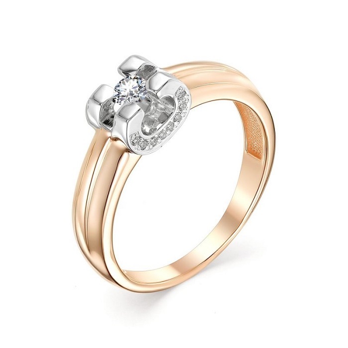 

Кольцо из золота р.  Brilliant Style Jewelry 3073-110, бриллиант, 3073-110