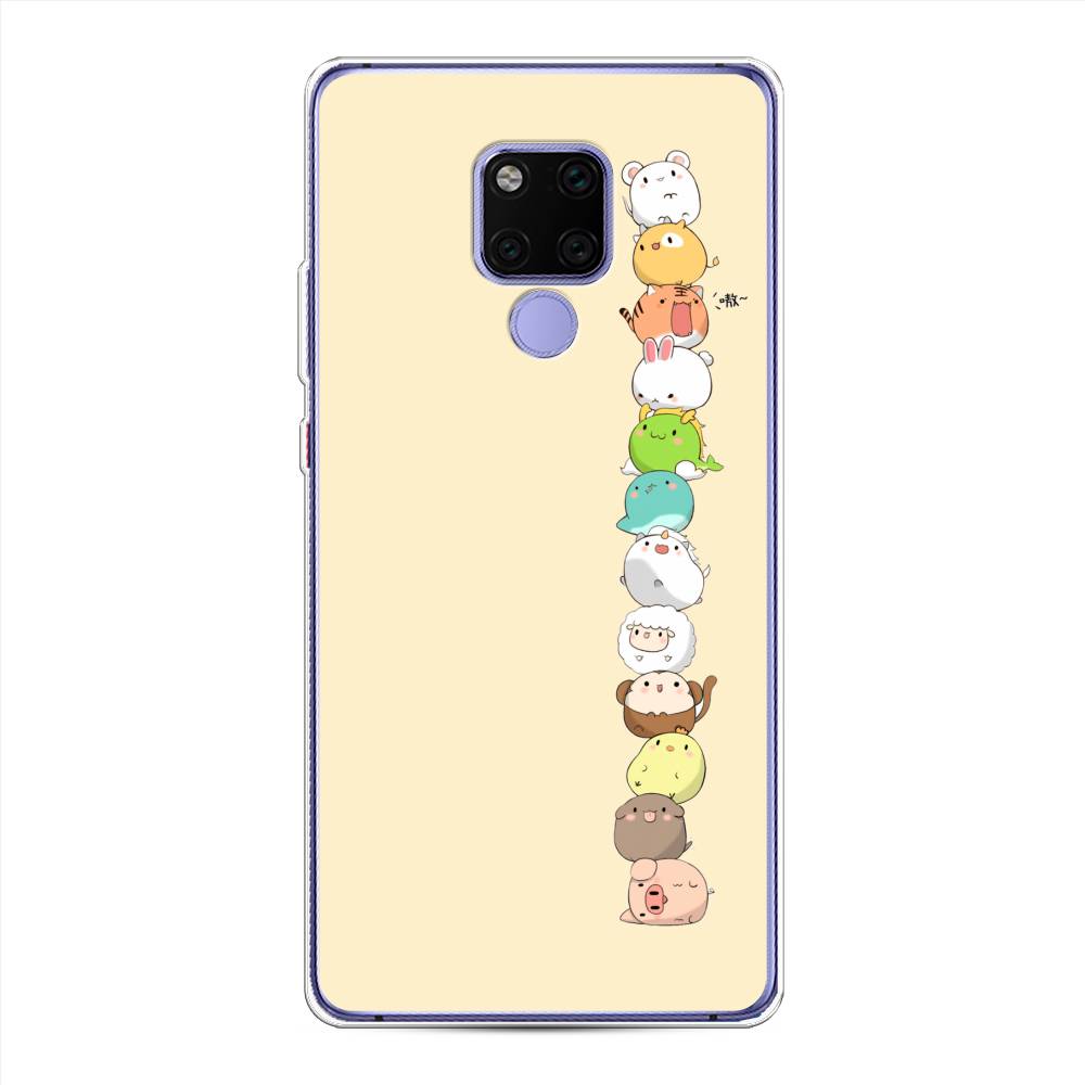 

Чехол Awog на Huawei Mate 20X "Питомцы Чиби", Желтый, 66950-2