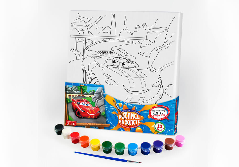 

Креативное творчество Danko Toys Роспись на холсте арт. РХ-07-02