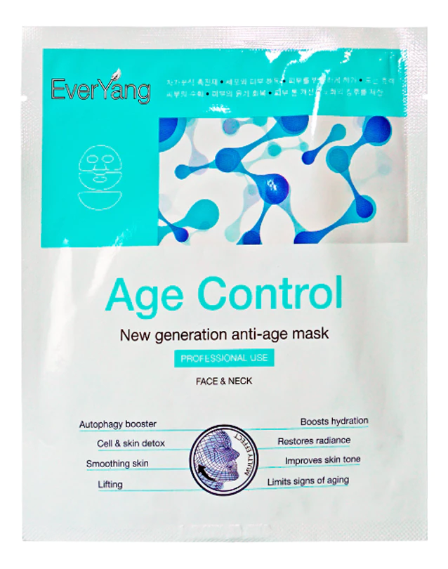 

Маска EverYang для лица и шеи Age Control 1 шт