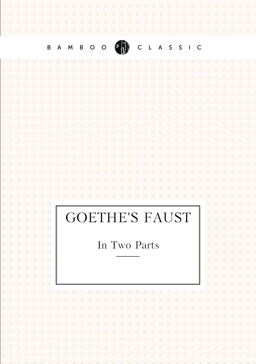 

Goethe's Faust