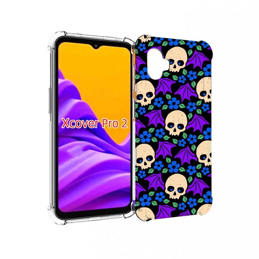 

Чехол MyPads крылатые черепа для Samsung Galaxy Xcover Pro 2, Прозрачный, Tocco