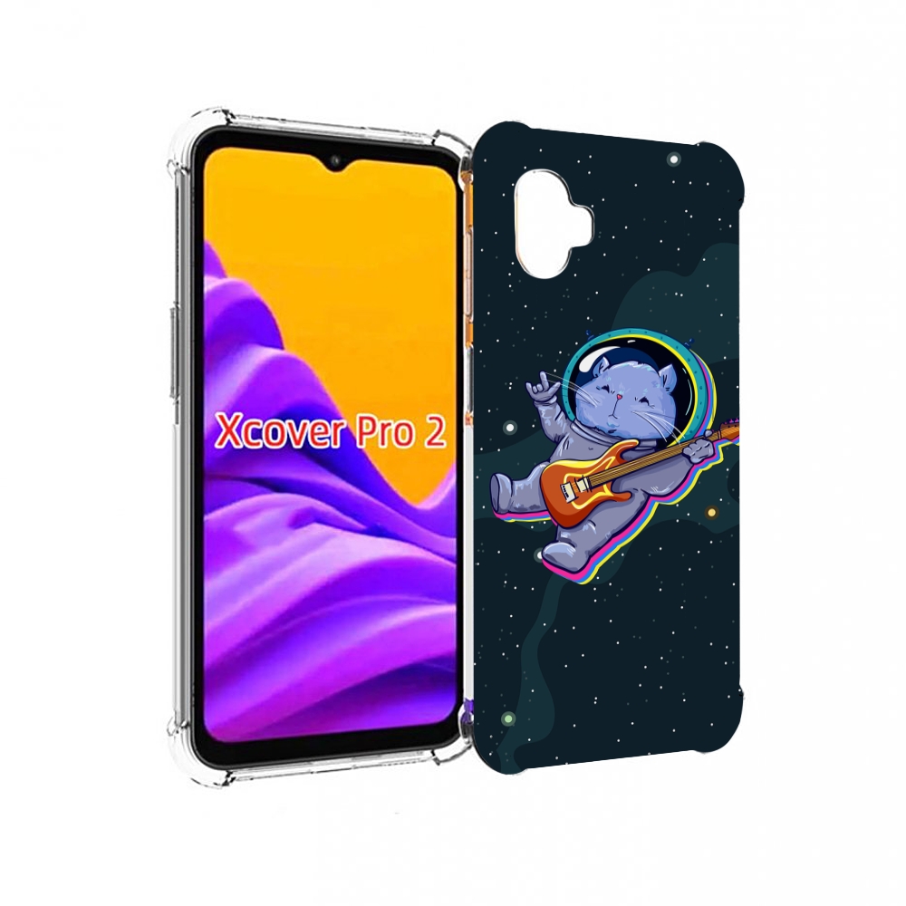 

Чехол MyPads крутой-хомяк-в-космосе для Samsung Galaxy Xcover Pro 2, Прозрачный, Tocco