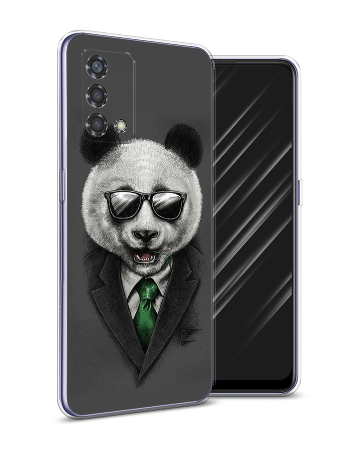 

Чехол Awog на Oppo Reno 6 Lite "Деловая панда", Разноцветный, 259550-10