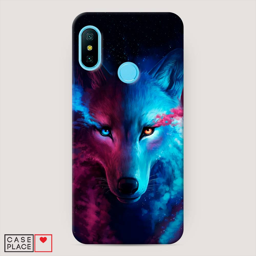 

Пластиковый чехол "Волшебный волк" на Xiaomi Mi A2 Lite, 34220-1