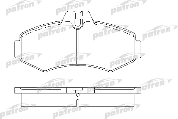 

Тормозные колодки PATRON дисковые PBP1304