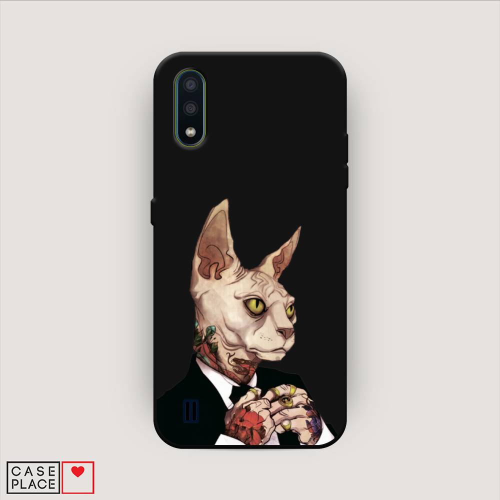 

Чехол Awog на Samsung Galaxy M01 / Самсунг M01 "Татуированный сфинкс", Бежевый;черный;красный, 2101152-1