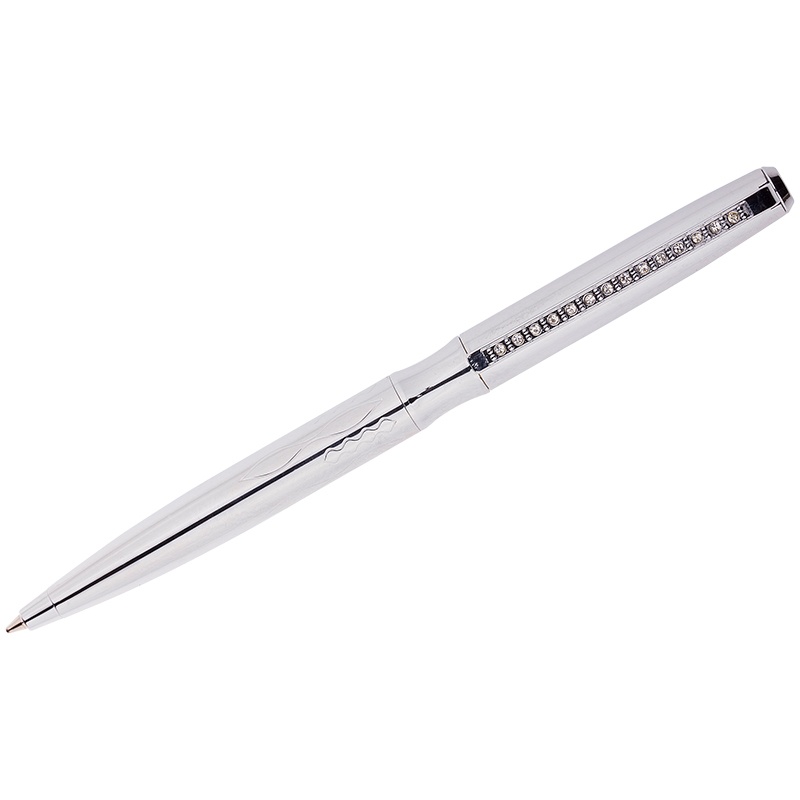 Ручка шариковая Гамма Delucci Mare CPs_11313, корпус серебро, синяя, 1 мм, 1 шт.