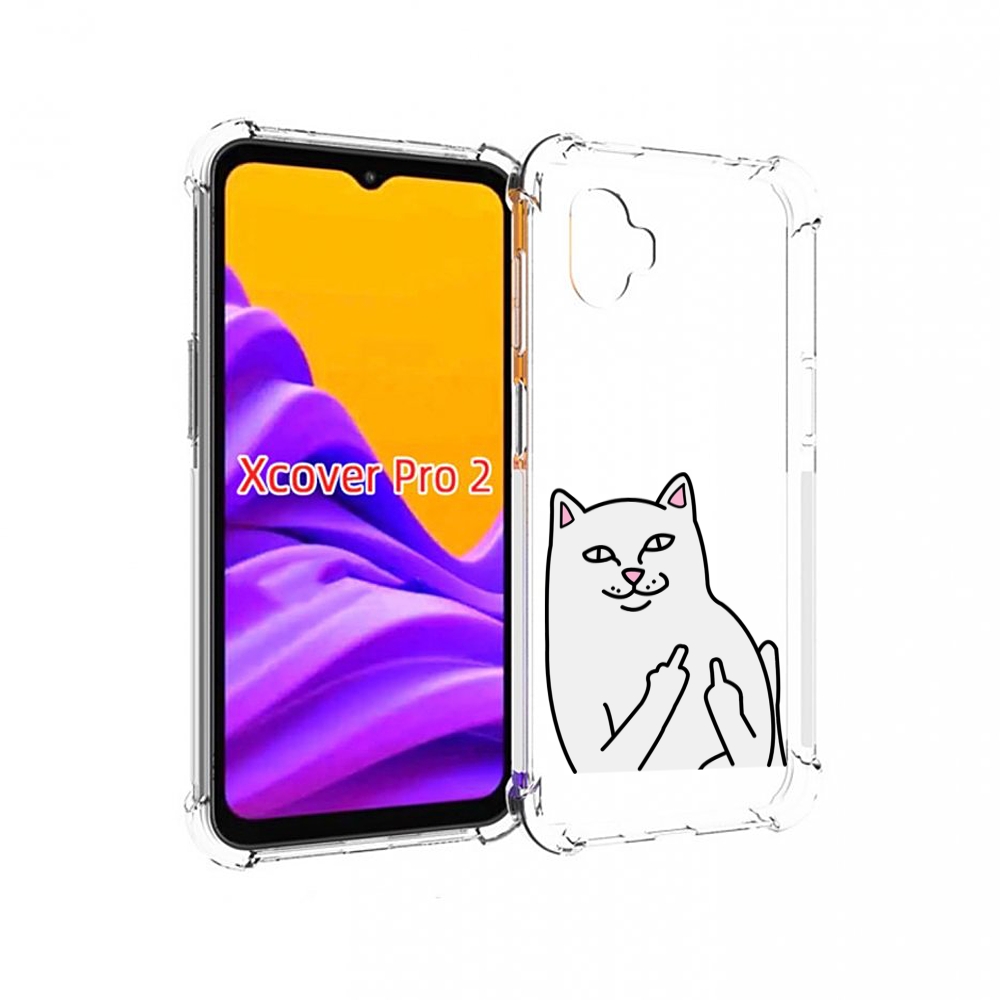 

Чехол MyPads котяра для Samsung Galaxy Xcover Pro 2, Прозрачный, Tocco