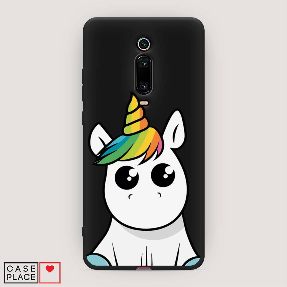 

Матовый силиконовый чехол "Глазастый единорог" на Xiaomi Redmi K20 Pro, Глазастый единорог