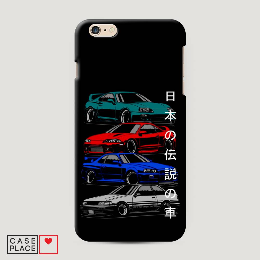 фото Пластиковый чехол "jdm legend cars" на apple iphone 6 plus awog