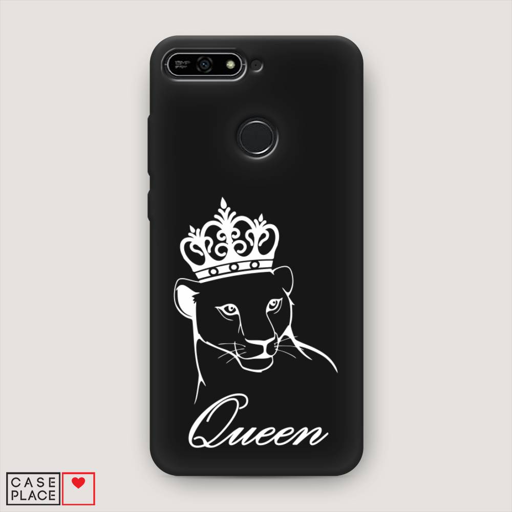 

Чехол Awog на Honor 7A Pro "Львица королева", Бежевый;прозрачный, 65452-1