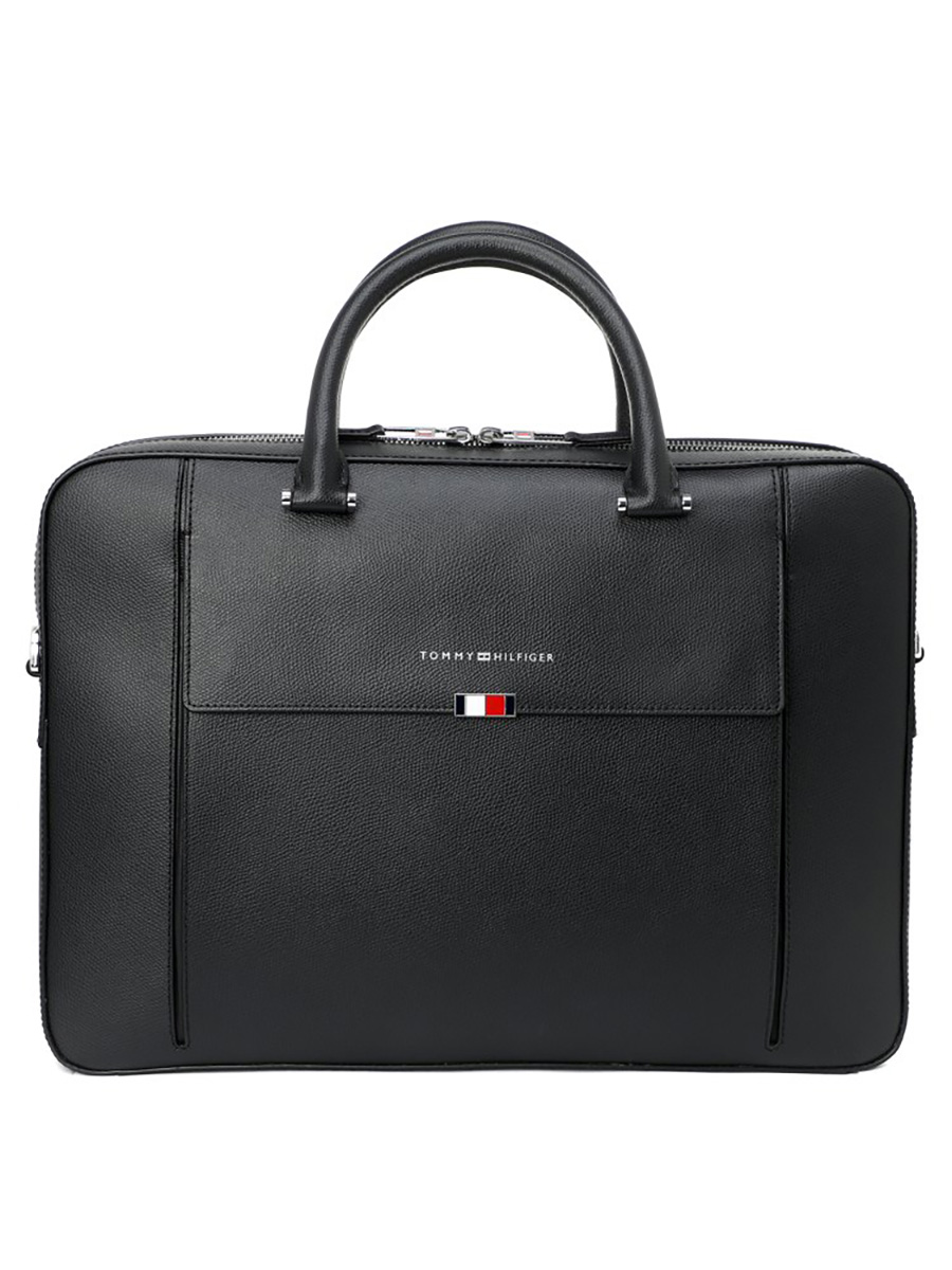

Портфель мужской Tommy Hilfiger AM0AM07755, черный, AM0AM07755