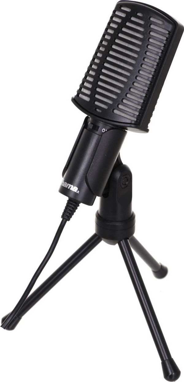 

Микрофон HAMA 00139906, черный