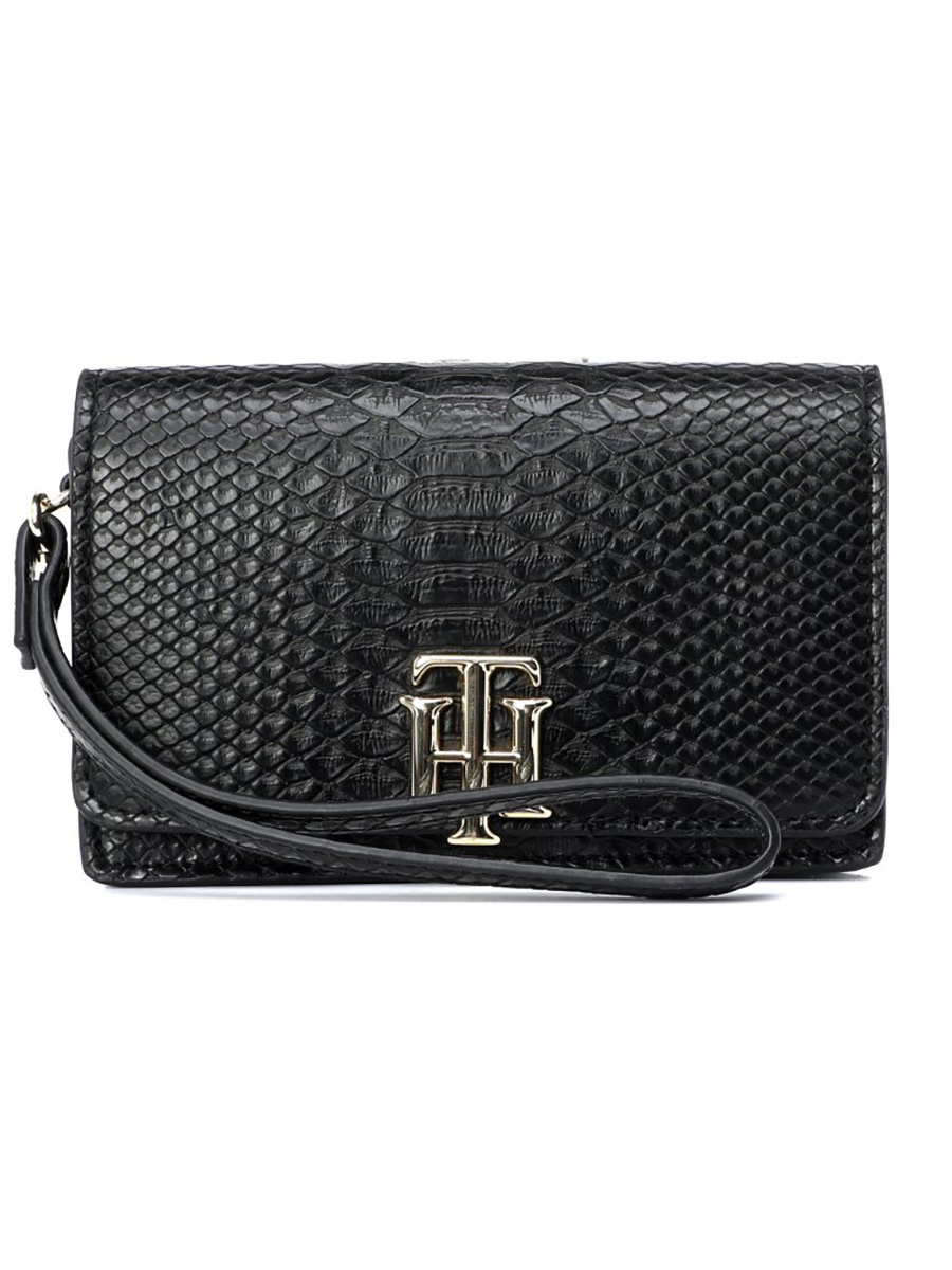 

Кошелек женский Tommy Hilfiger AW0AW10532 черный, AW0AW10532