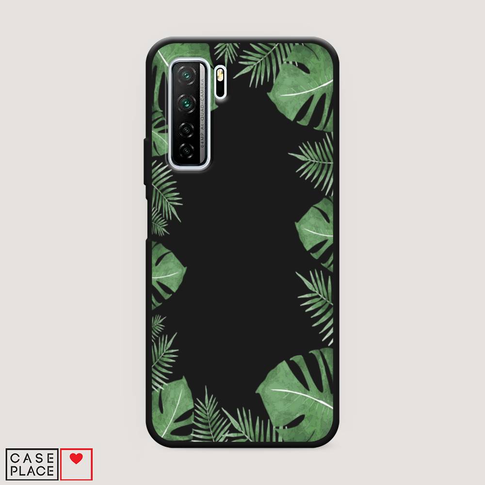 

Чехол Awog на Huawei P40 lite 5G "Листья папоротника рамка", Зеленый, 6103052-1