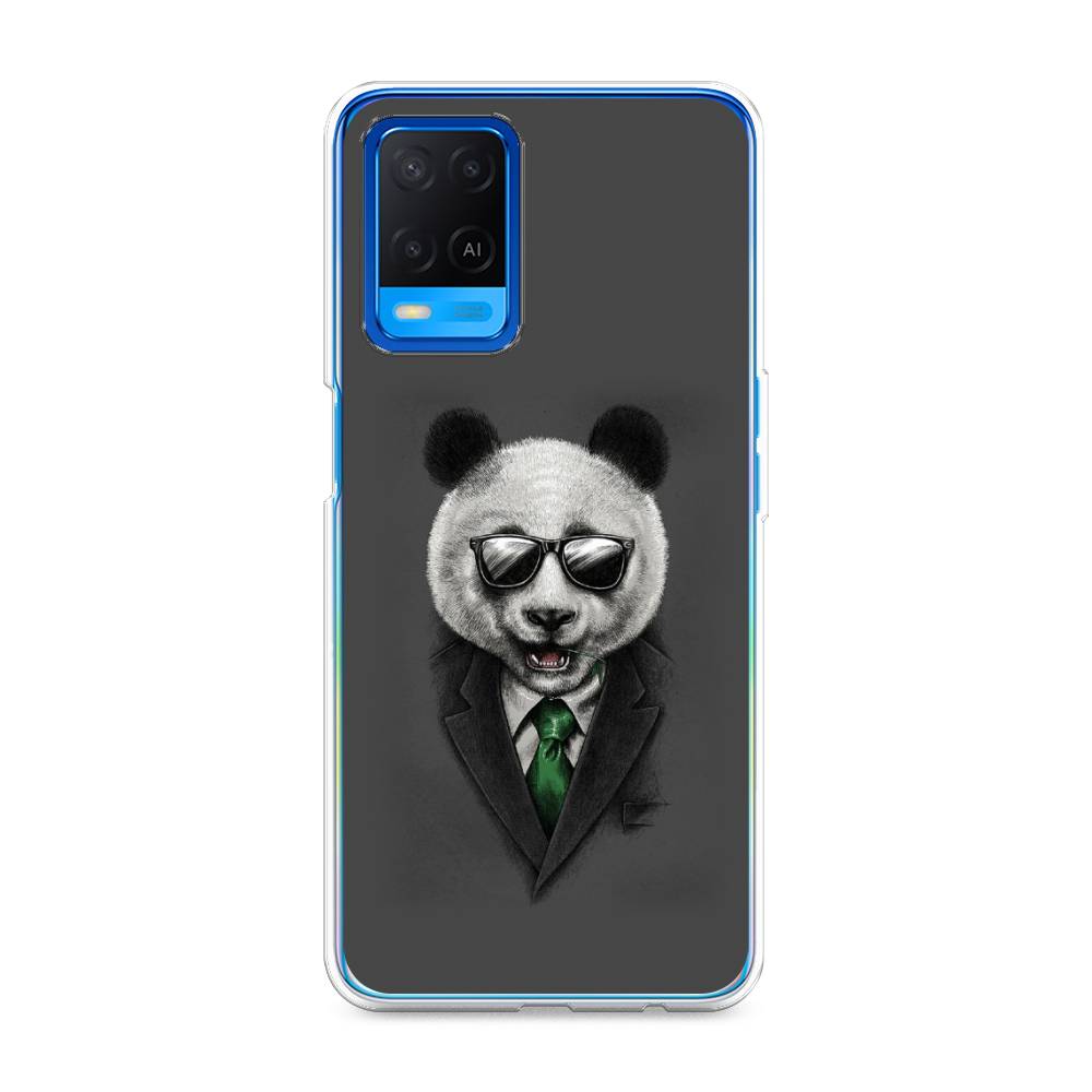 

Чехол Awog на Oppo A54 "Деловая панда", Разноцветный, 256150-10