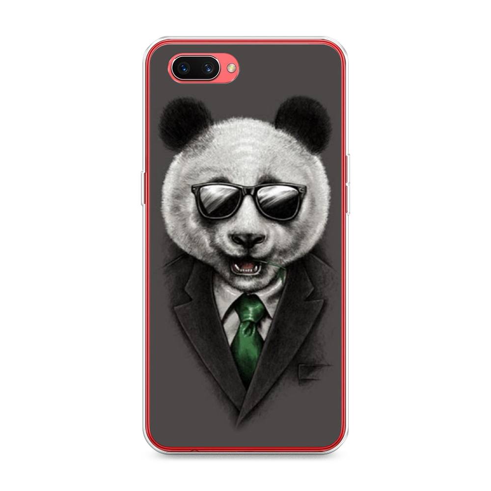 

Чехол Awog на Oppo A3s "Деловая панда", Разноцветный, 250650-10