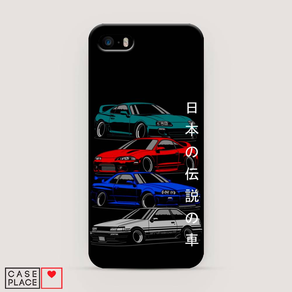 фото Пластиковый чехол "jdm legend cars" на apple iphone 5 awog