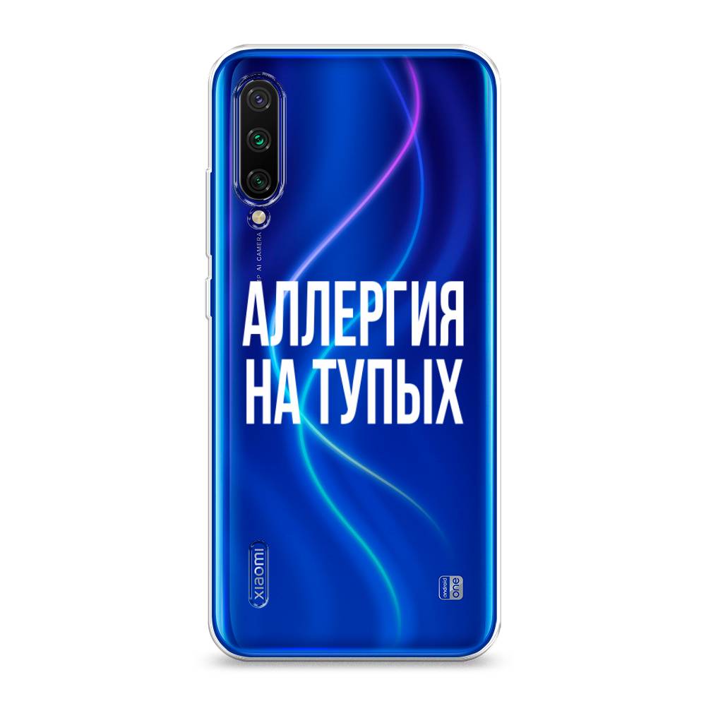 

Чехол Awog на Xiaomi Mi CC9E/Mi A3 "Аллергия на тупых", Разноцветный, 36050-6
