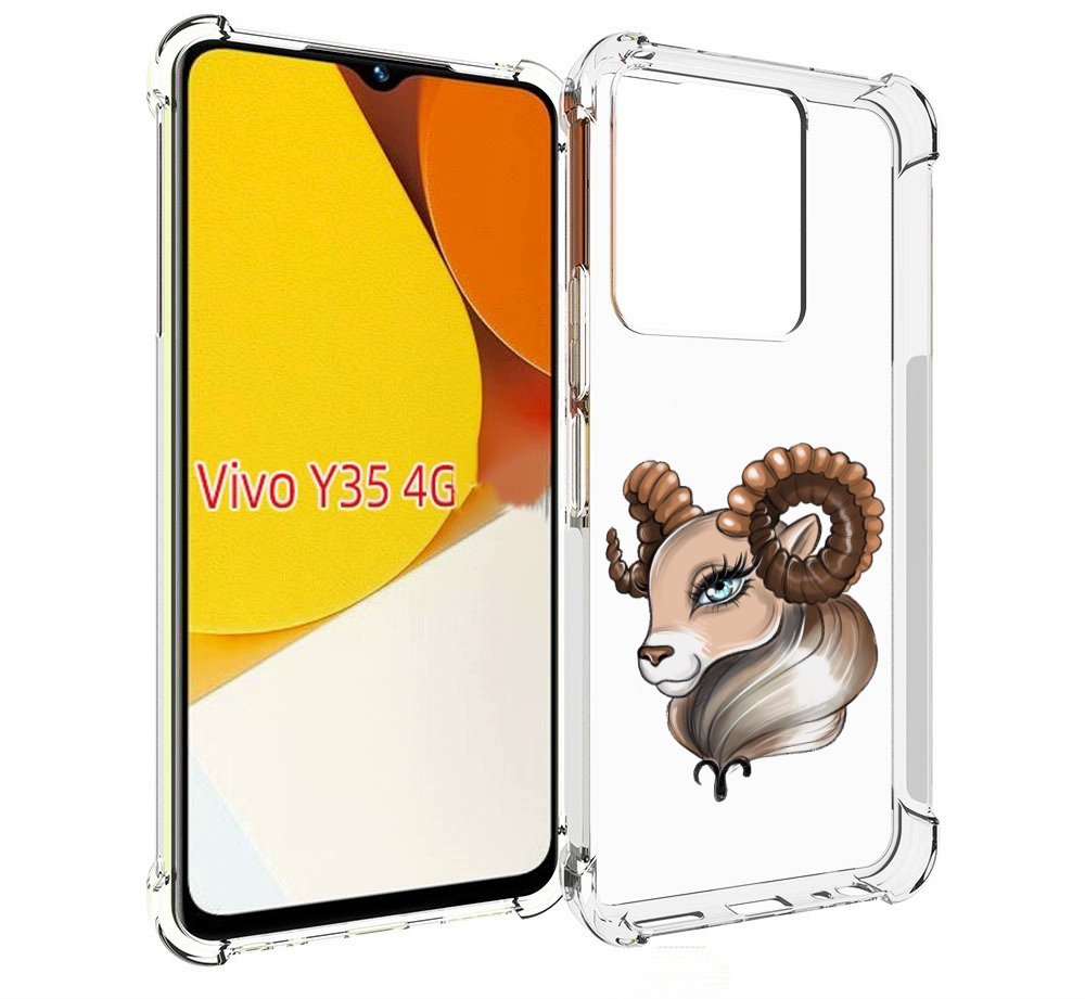 

Чехол MyPads Барашка для Vivo Y35 4G 2022 / Vivo Y22, Прозрачный, Tocco