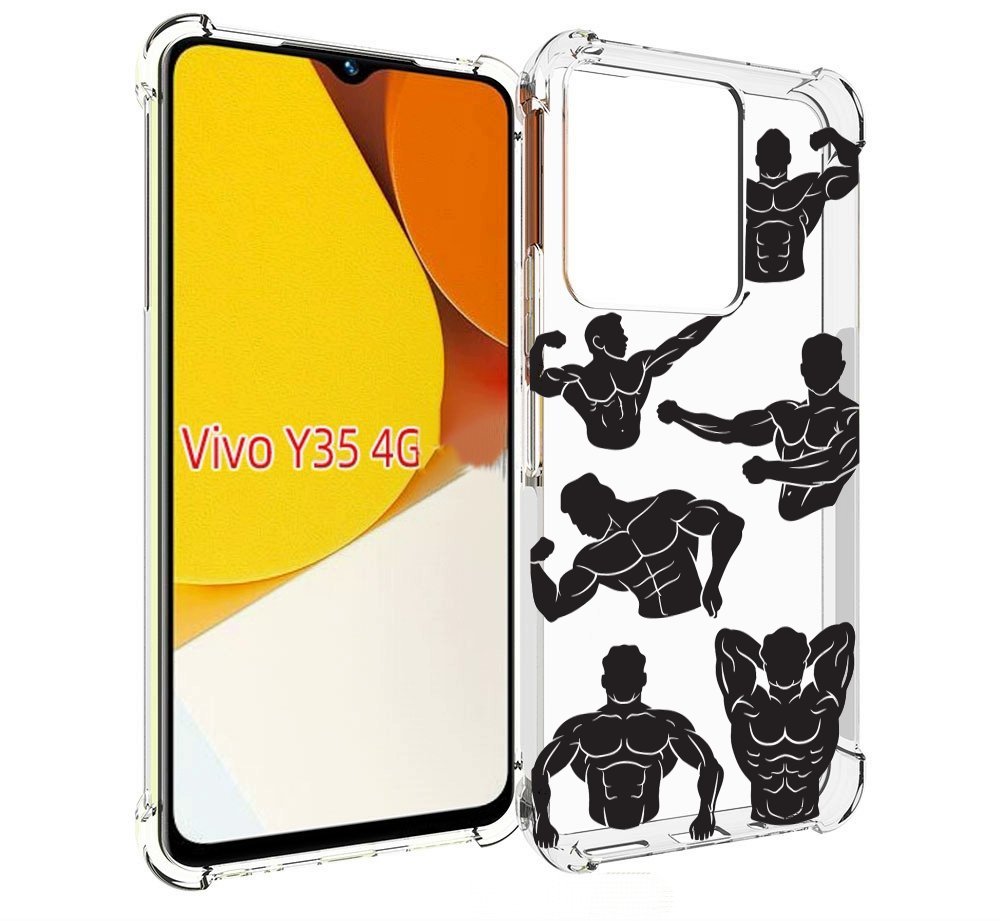 

Чехол MyPads Атлет мужской для Vivo Y35 4G 2022 / Vivo Y22, Прозрачный, Tocco