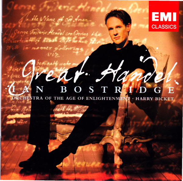 

HANDEL, G.F., ARIAS - Bostridge, Ian (1 CD), 1 CD