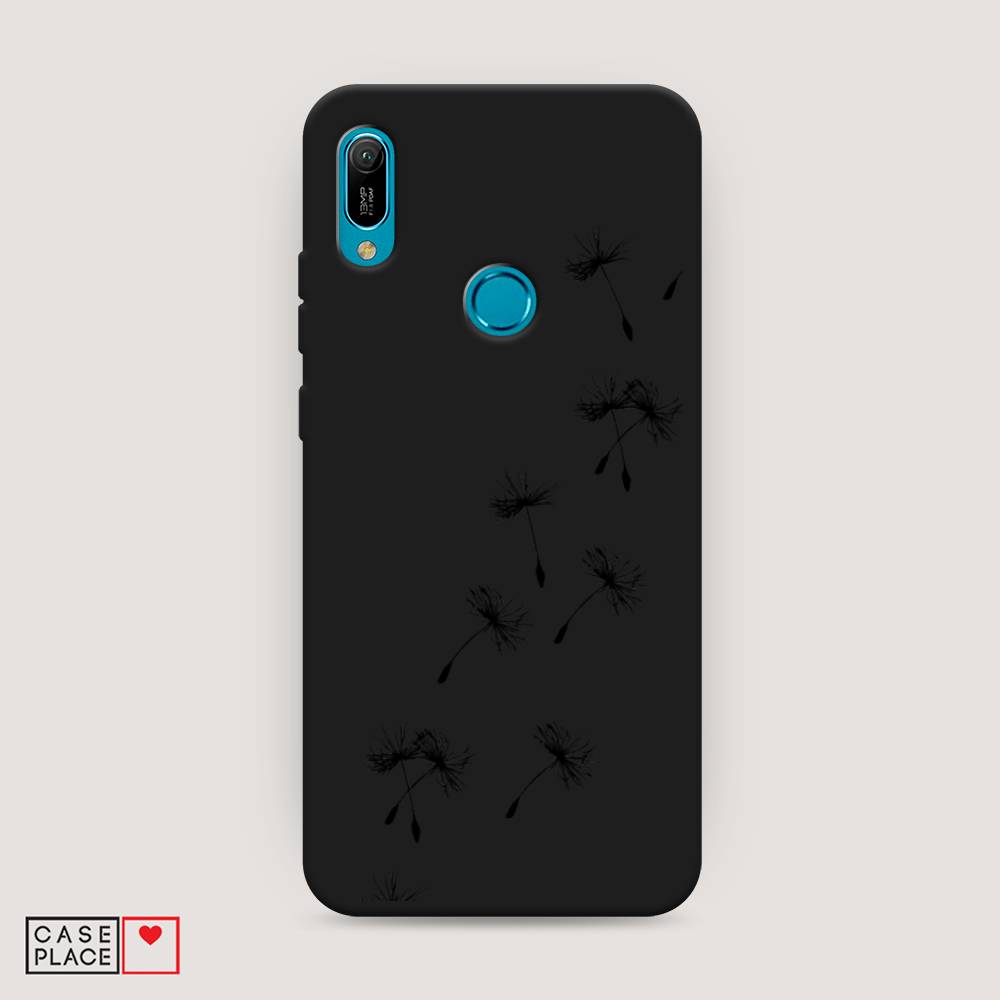 фото Чехол awog "летящие одуванчики" для huawei y6 2019