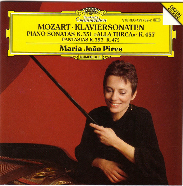 

Mozart: Klaviersonaten KV 331, 457. Pires (1 CD), 1 CD