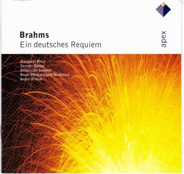 

BRAHMS: German Requiem. / Royal Philharmonic Orchestra. Previn (1 CD), 1 CD