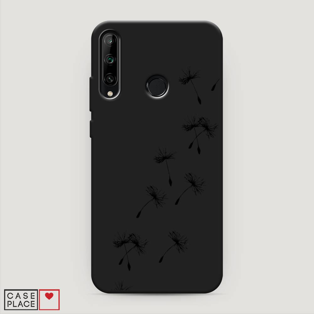 

Чехол Awog на Honor 9C "Летящие одуванчики", Черный, 612552-1