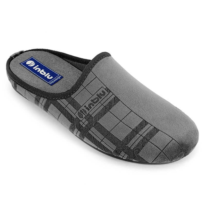 

Тапочки мужские Inblu 281703610 серые 40 RU, 281703610