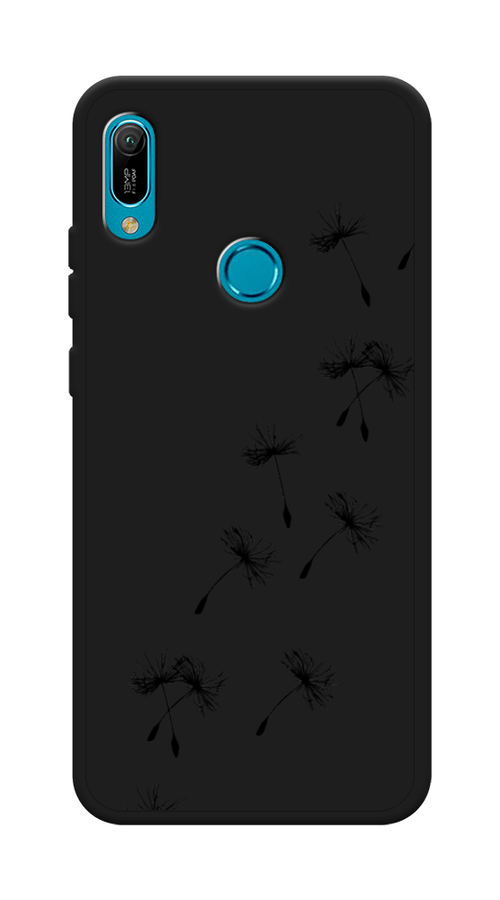 

Чехол Awog на Honor 8A (8A Pro/Prime) "Летящие одуванчики", Черный, 68752-1